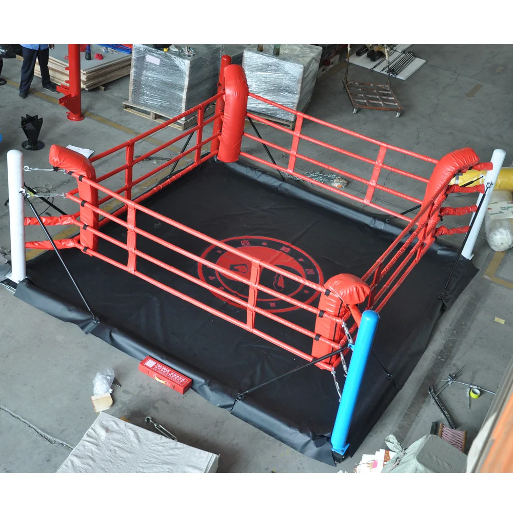 Canvas MMA Thai Training Competition Boxing Ring Floor for Sale Customized Used Mini Size