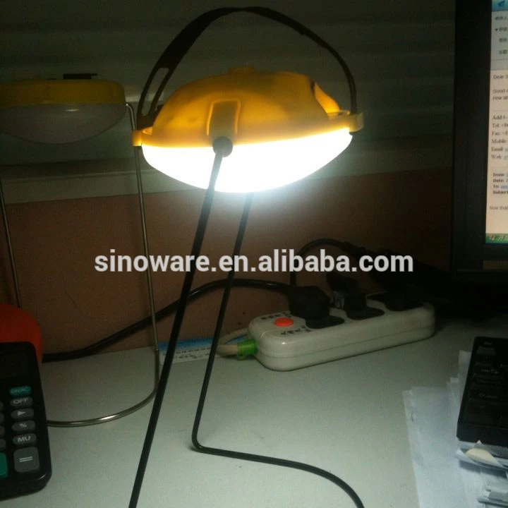 
Solar Rechargeable LED lantern with mobile phone chargers 