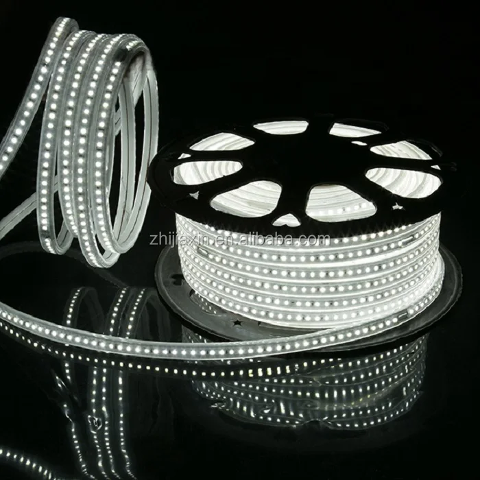 AC Power 110V 220V 120 Leds SMD2835 Flexible Tape Light Waterproof Led Strip Lights for Hotel Home Office Decoration Lighting