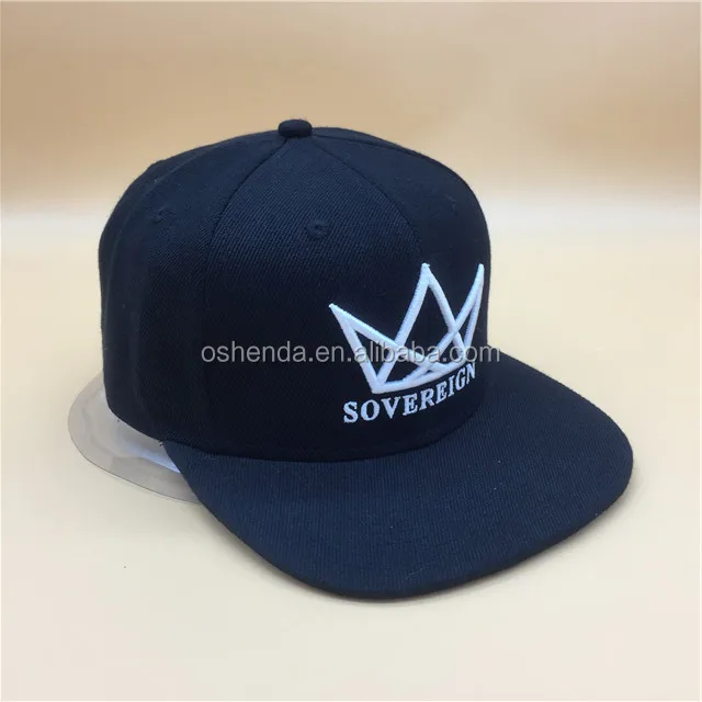 custom 6 panel flat brim blank starter snapback caps wholesale