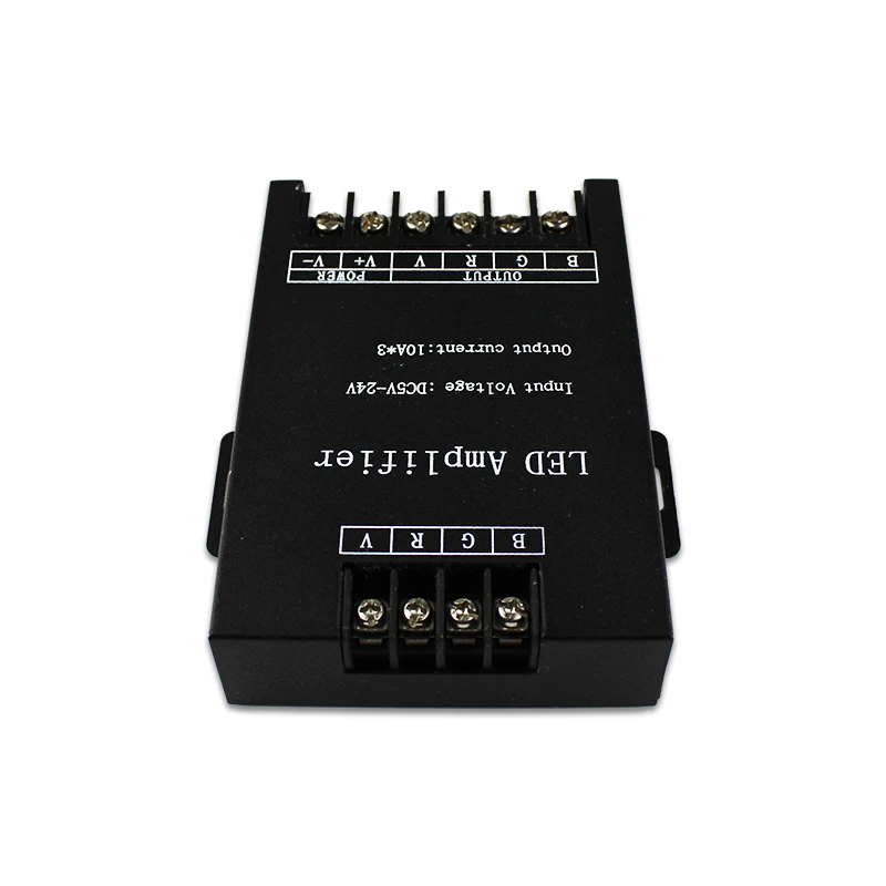 
DC5-24V 30A RGB LED Amplifier for Flexible LED Strip Power Repeater Console Controller 