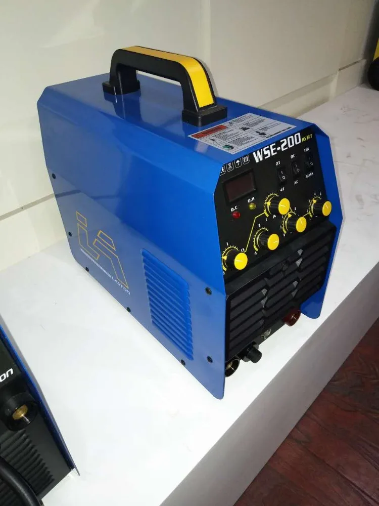 TIG AC DC INVERTER WELDING MACHINE IGBT ALUMINIUM WELDING WSE-200