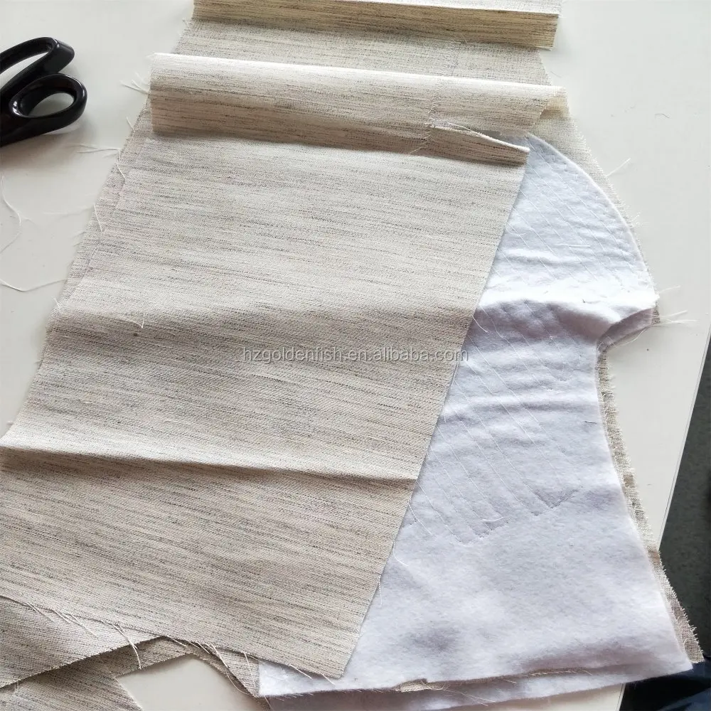 
Read made hair chest interlining piece for mens suit 