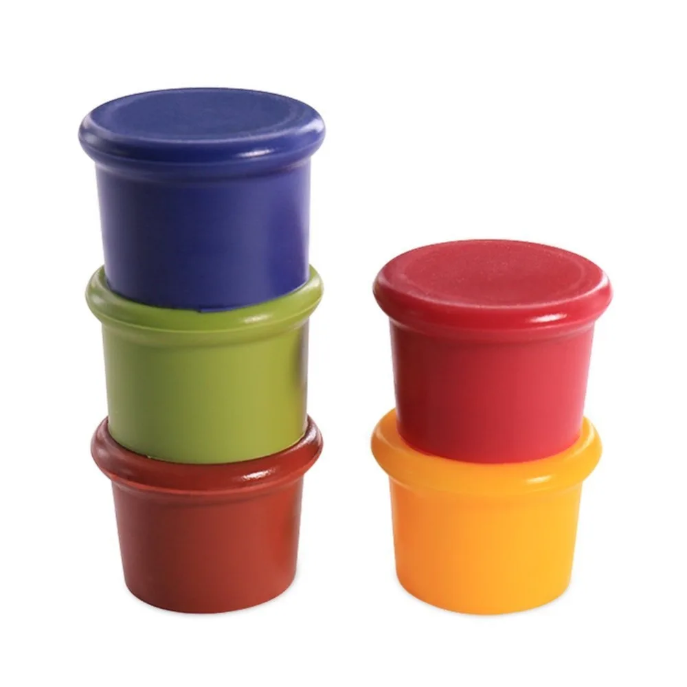 Wholesale Food Grade Silicone Rubber Vacuum Red Wine Bottle Stopper