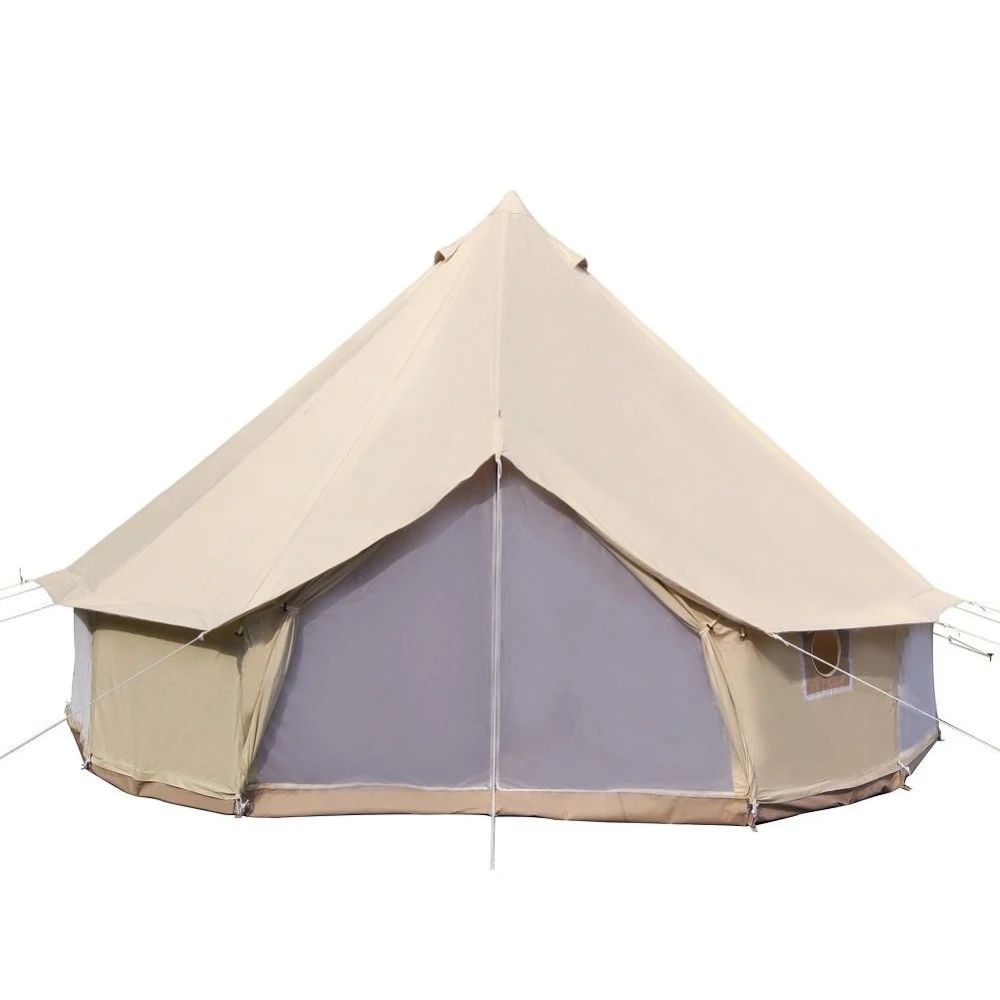 Outdoor luxury cotton canvas bell tent for sale