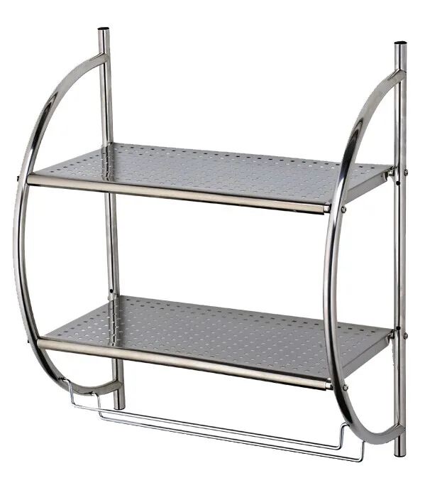 Устраивают театрализованные 2 уровня-полка с полотенцем баров