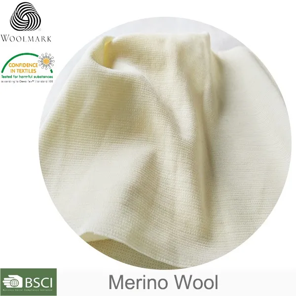 Трикотажная ткань из мериносовой шерсти, Смешанная шерсть для футболок