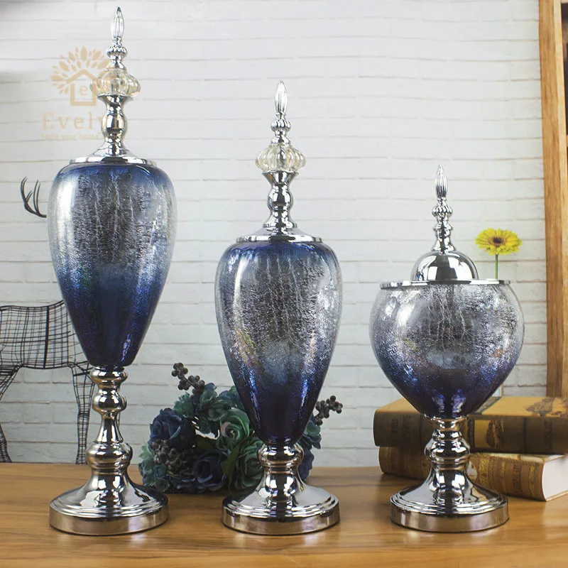 2019 indoor interior  designer gift set new idea for glass home decoration accessories