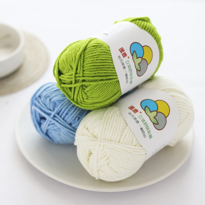 Factory price high quality soft colorful cotton yarn for knitting