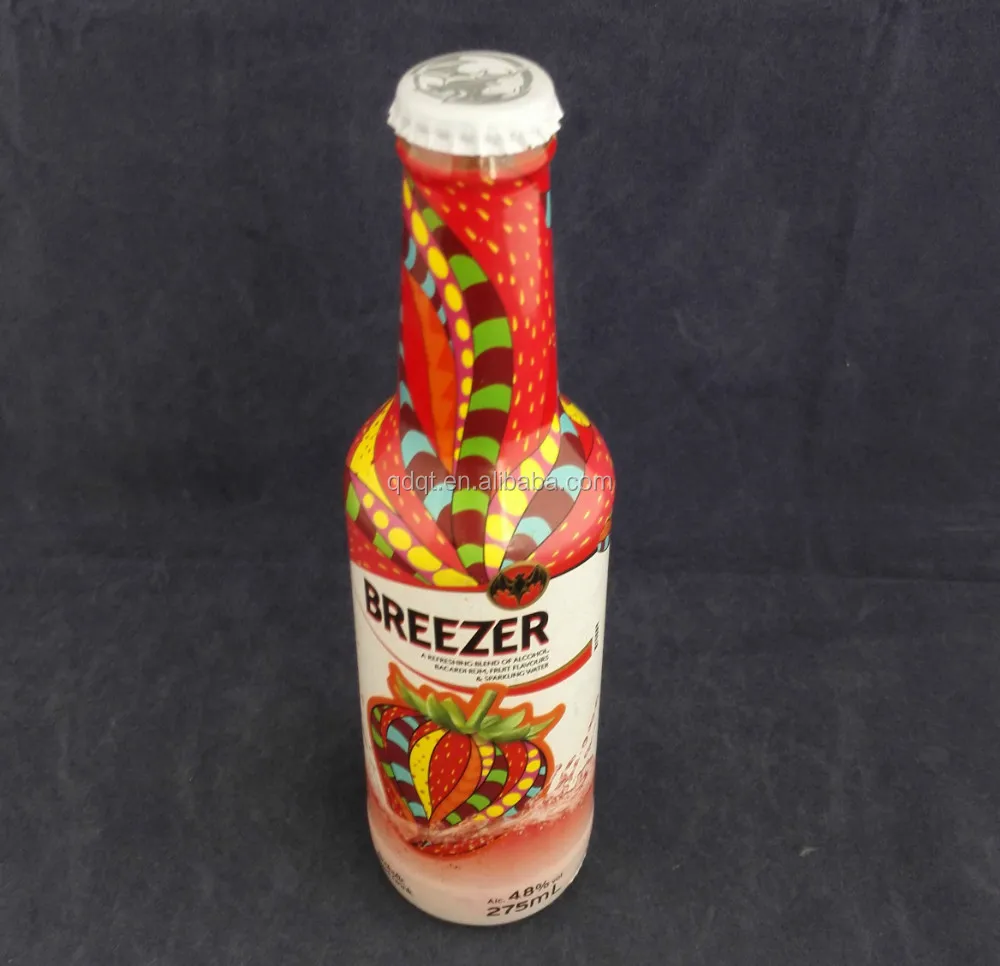 
Термоусадочная этикетка для стеклянной бутылки <span style=