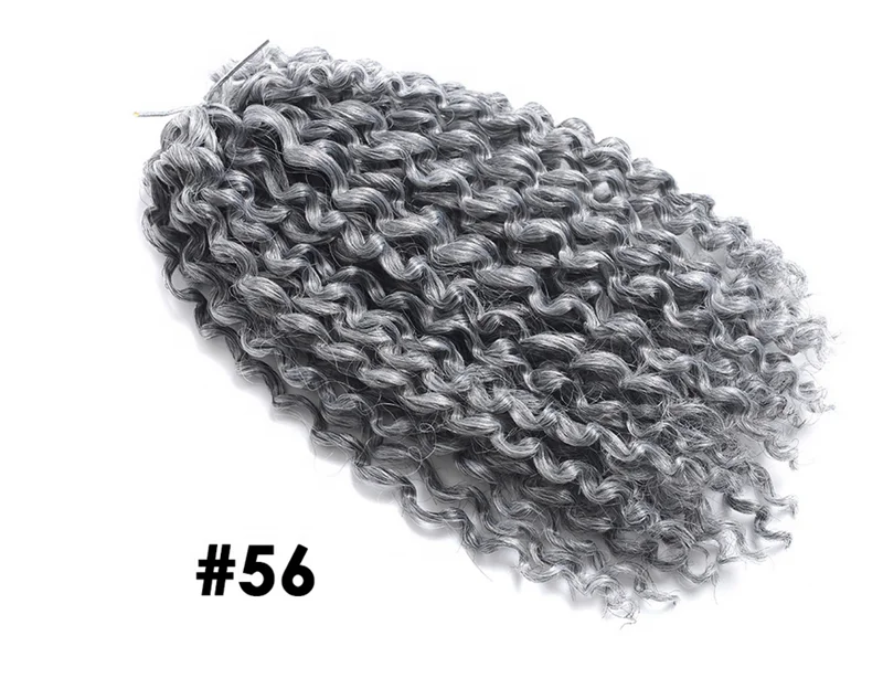 18 Inch Crochet Braids Extensions Afro Kinky Braiding Hair Bohemian Jerry Curl Hair Extensions