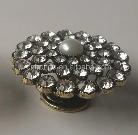 diamante bedroom furniture handles and knobs, mushroom shaped knobs