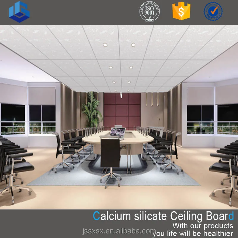 
Fireproof Calcium Silicate False Ceiling Tile 