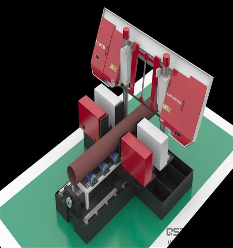 Ленточная пила для резки для трубных узлов по обработке листового металла
