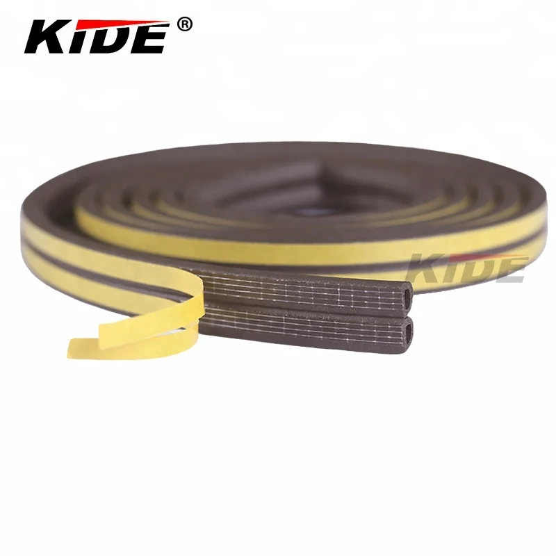 Уплотнитель для дверей из пенорезины epdm, уплотнитель для окон, звукоизоляционный самоклеящийся уплотнитель для дверей