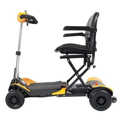 Factory hot selling Elderly Electric 4 Wheel Disabled Handicap Folding Foldable Mobility Scooters