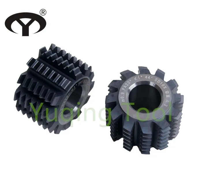 HSS M2 Module m0.8 micron gear hob cutter with TIALN/AP