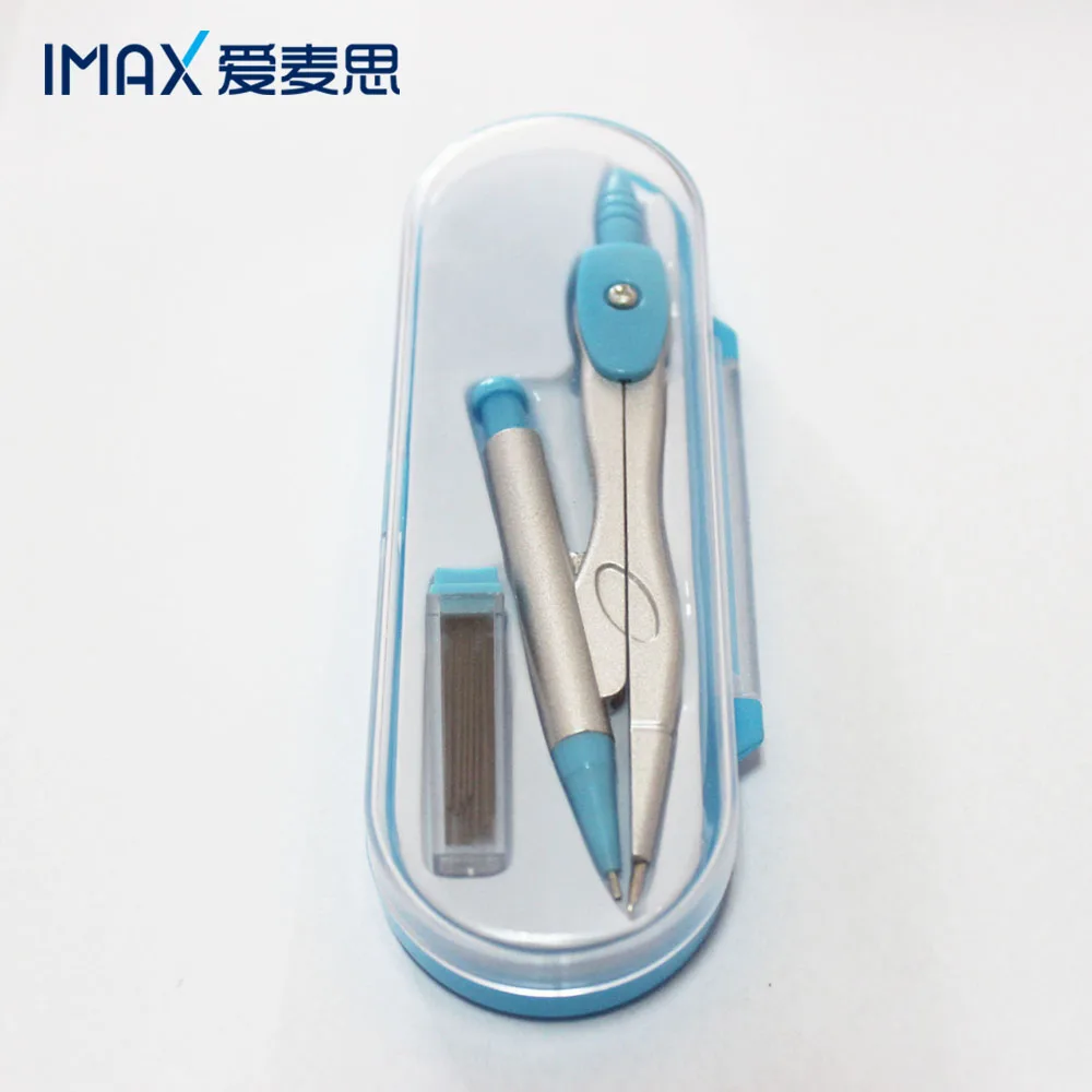 Zinc alloy compasses , mechanical student compass set in box