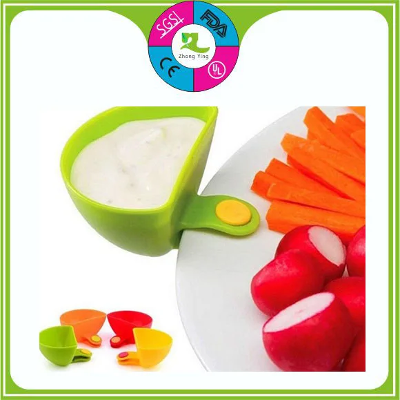kitchen tools with Sauce Salad Chips Dip Clip Serving Bowl