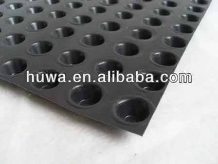 
plastic garage green roof system basement supplier drainage waterproofing sheet 