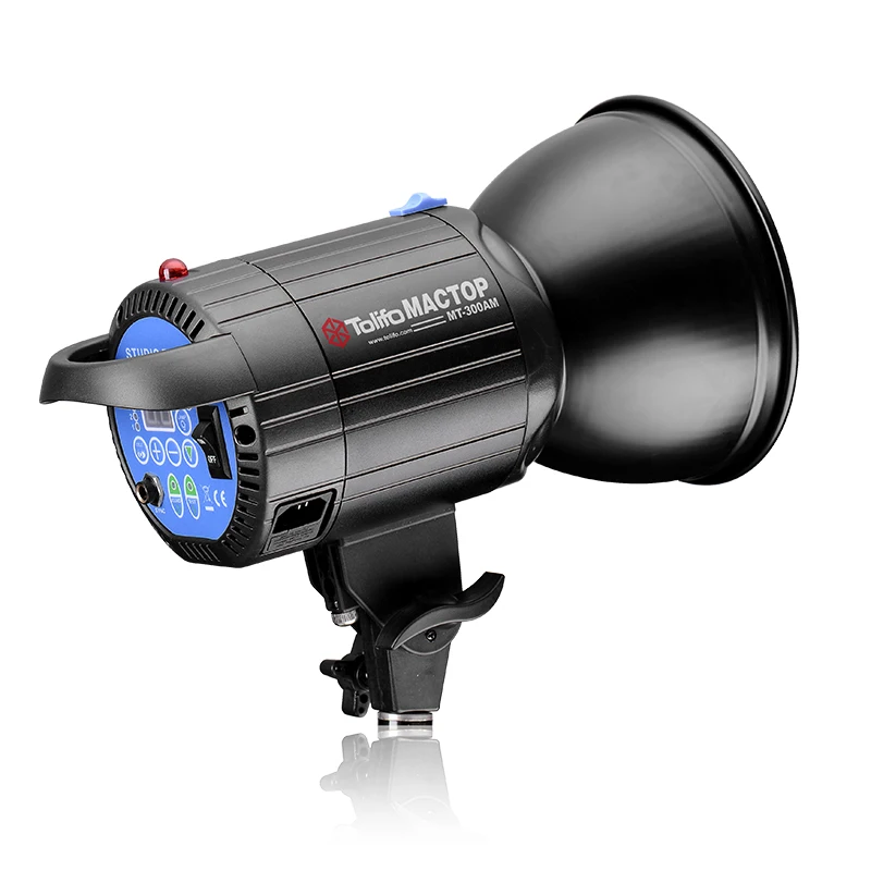 Dongguan Tolifo 2018 Photography 300W Studio Mono-light Strobe Flash Light Lamp Best Professional Studio Flash Light Kit