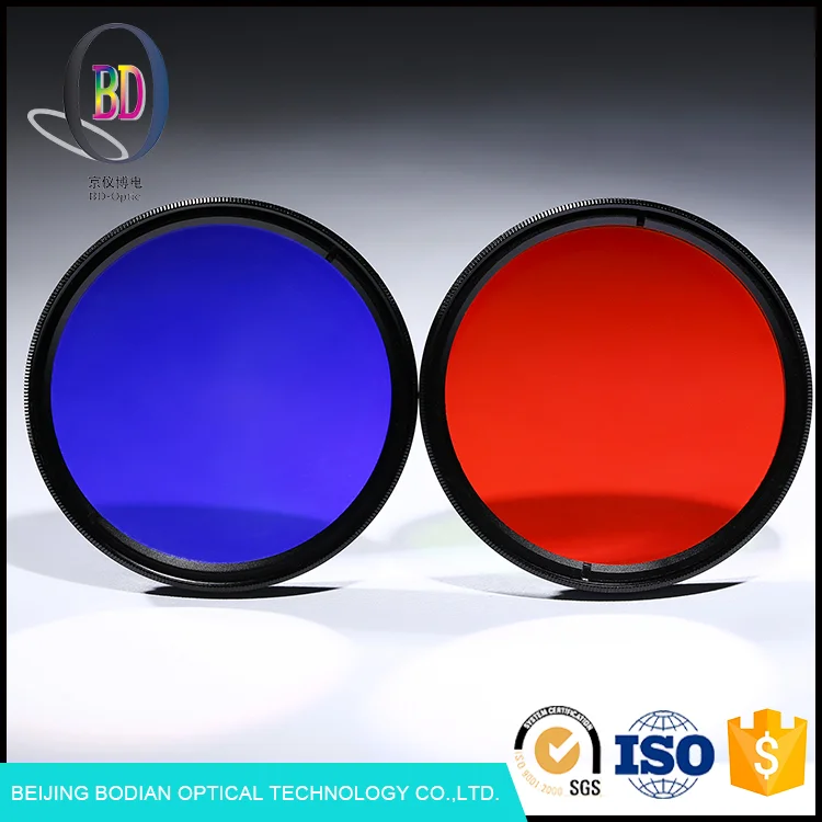 Пользовательский цвет iad твердое покрытие полосовой фильтр CCD гель оптический фильтр