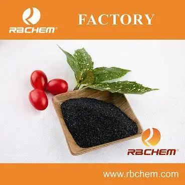 RBCHEM SUPER POTASSIUM HUMATE 65% FULIVEC ACID 15% WATER SOLUBLE FERTILIZER POTASSIUM HUMATE POWDER/CRYSTAL/FLAKES/GRANULE