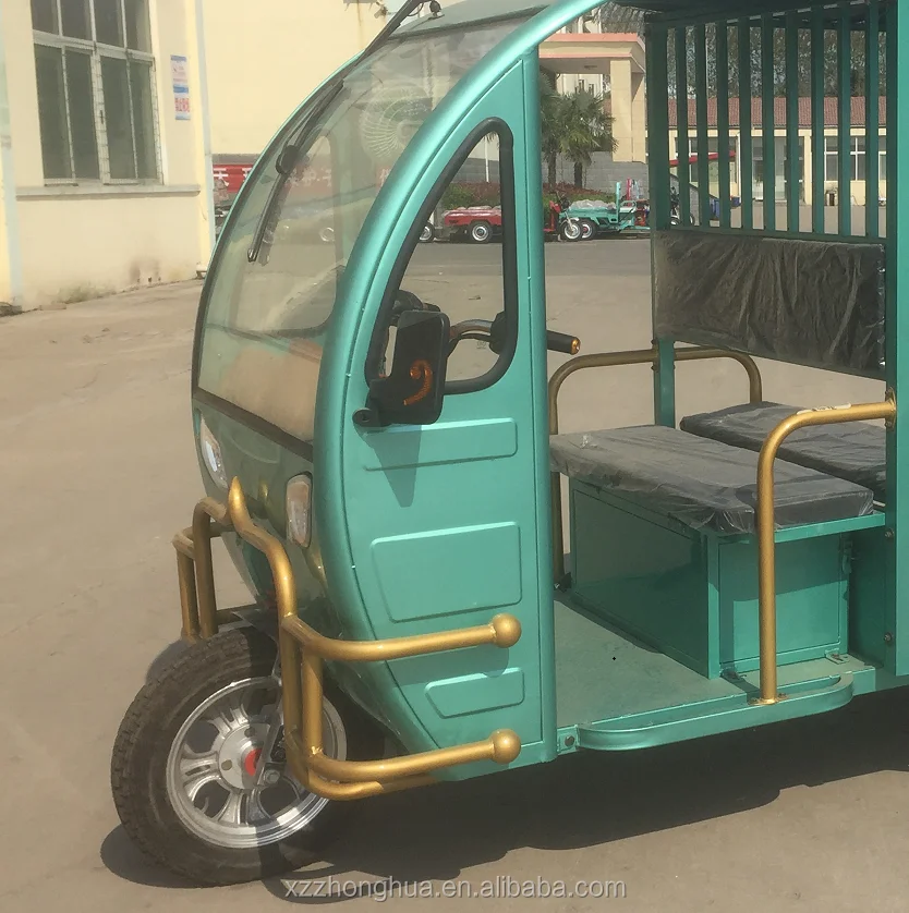 Electric auto rickshaw in Bangladesh tricycle for passengers
