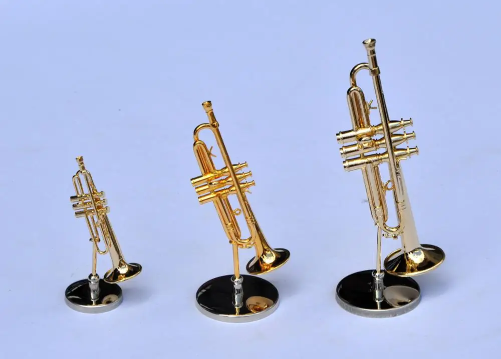 mini trumpet model,craft,birthday gift