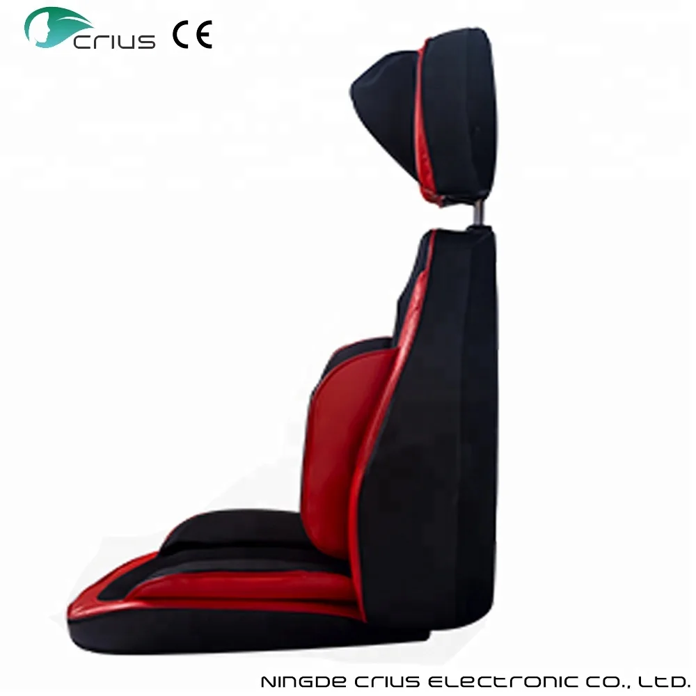 
6D Electric shiatsu spiral kneading Airbags Massage Cushion 