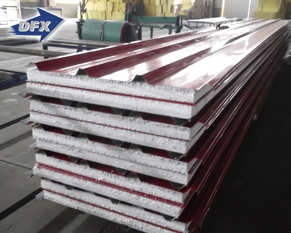 Qingdao thermal insulation cold room using polyurethane sandwich roof panels / PU panel sandwich