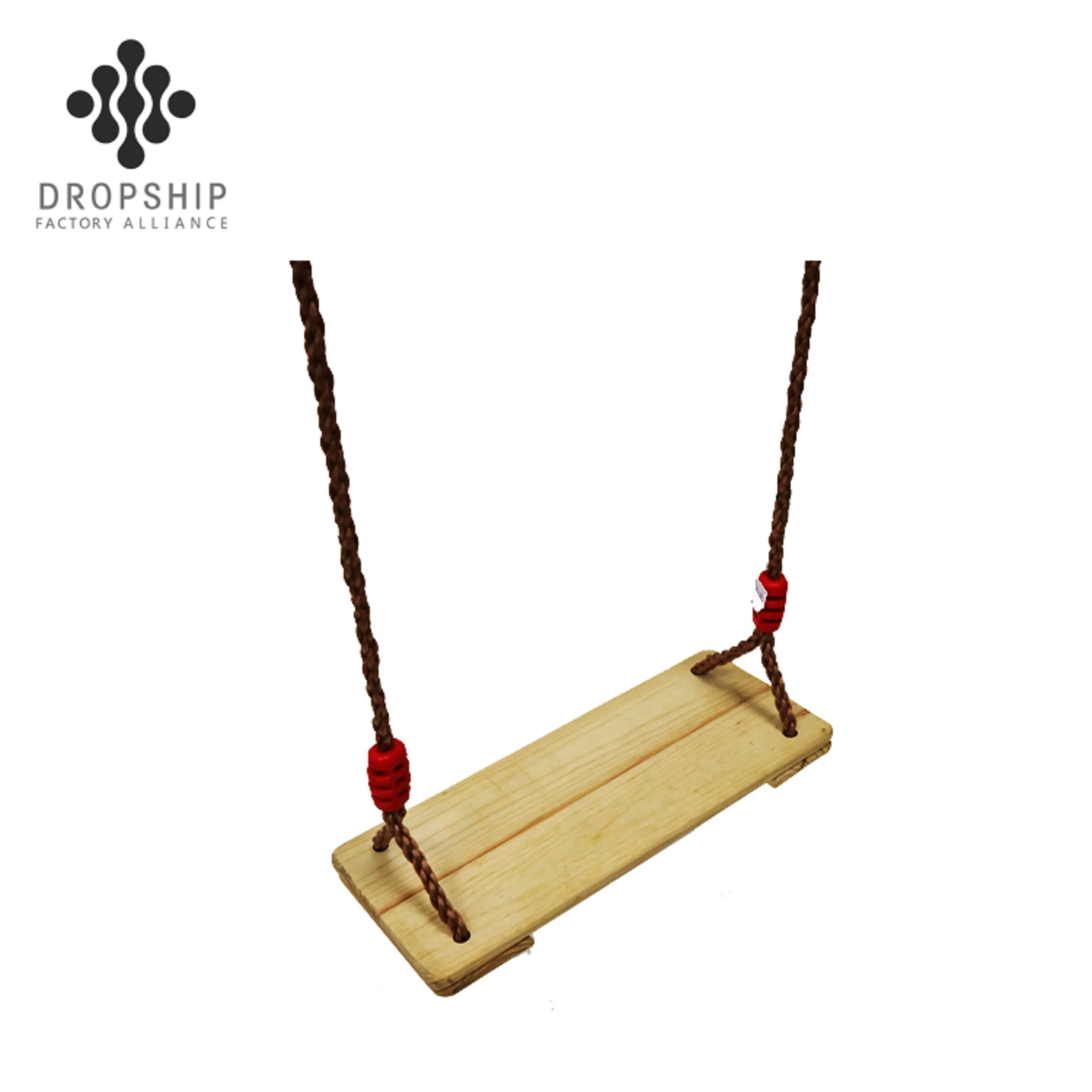 Swing Chair Park Seat Outdoor Wooden Swings 2023 Pine Wood SA-063 The New for Adults PE OPP Bag Outdoor Furniture Modern 2m