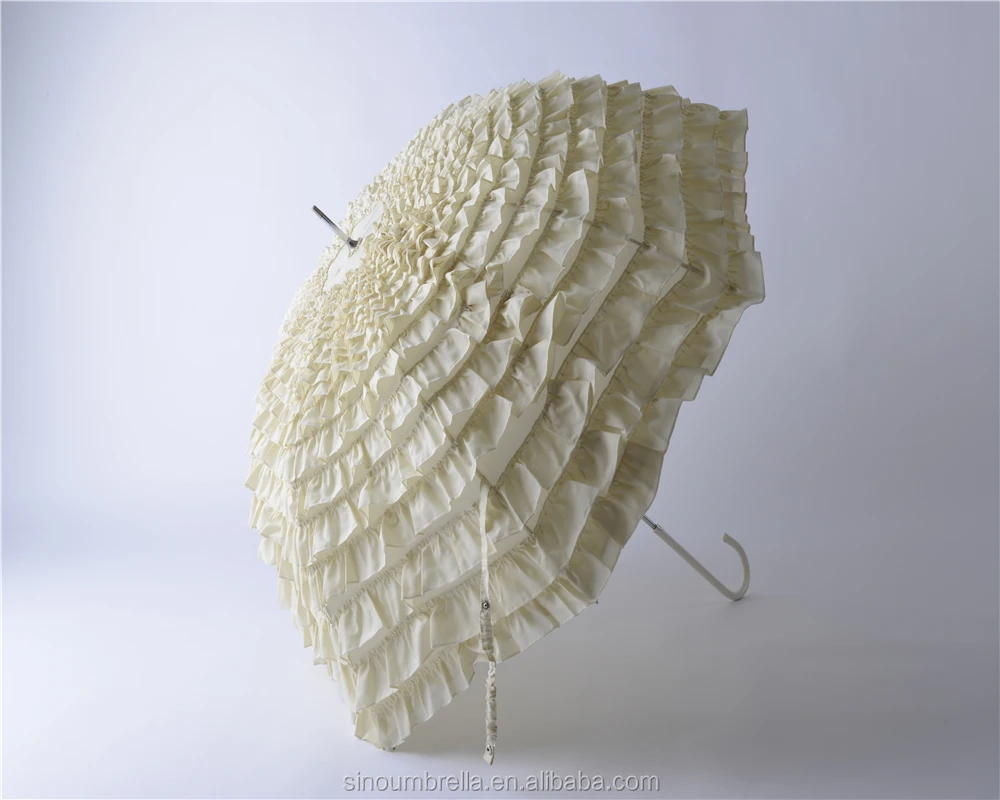 High Quality Princess Lace Lady Umbrella for Wedding 14S025