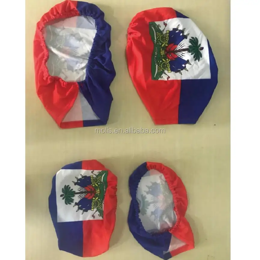 Custom Polyester Various Country US Virgin Island car side mirror cover flag for decoration