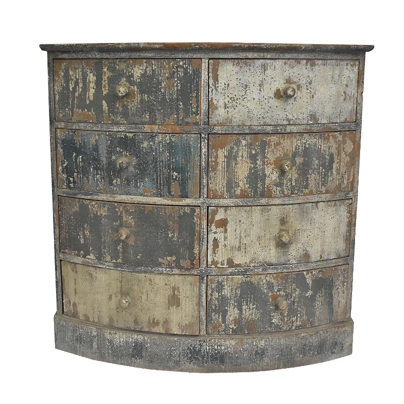 Luckywind Shabby Chic French Country Style Furniture Antique Wooden Corner Storage Cabinet for Living Room,Bedroom Decor