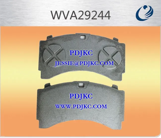 Emark approval Actros brake pads WVA29244 / 0064201520