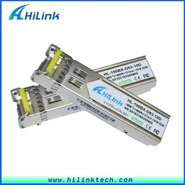 Волоконно-оптический трансивер 155 м SFP биди 10 км SC разъемы SFP