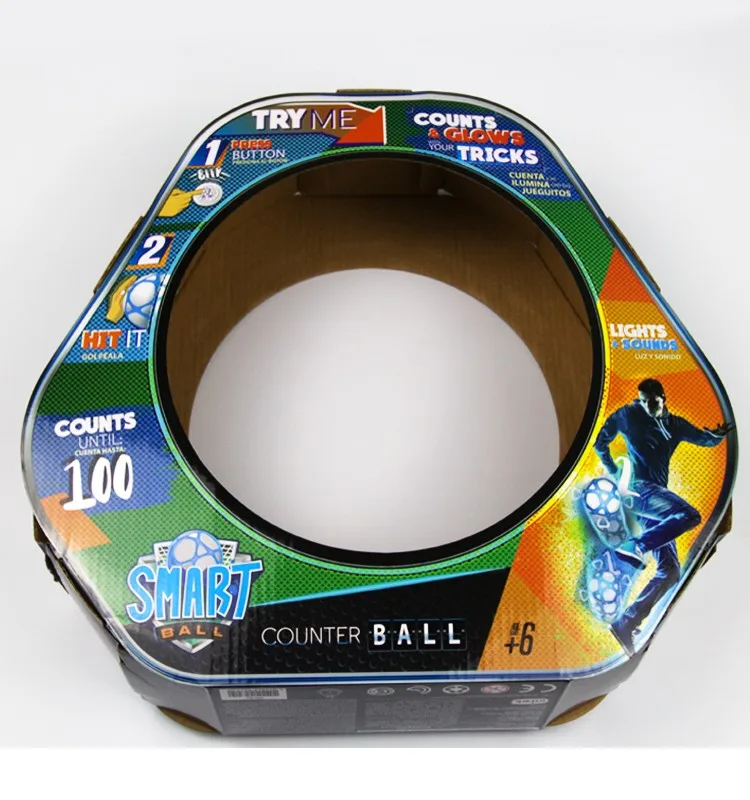 2022 Custom paper football shape toy boxes High quality Custom Soccer Boxes