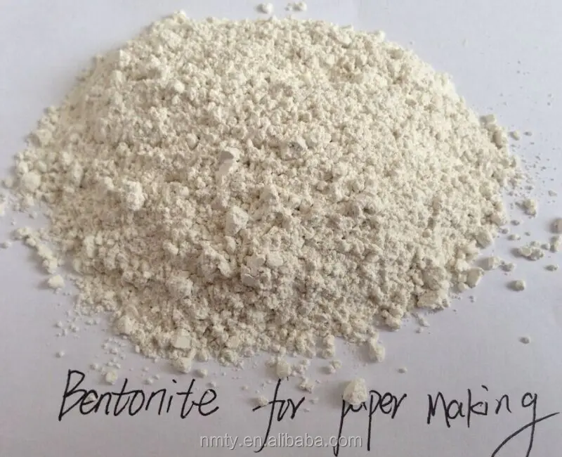 paper making grade Factory price wholesale white power bentonite for paper making