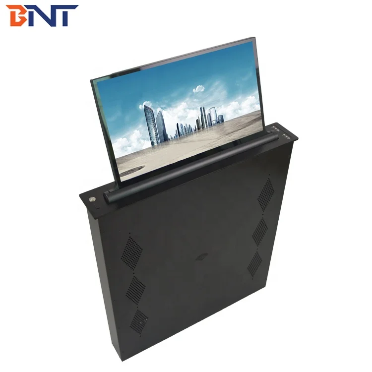 Ultrathin smart Electric monitor lift lcd monitor motorized tv lift for Conference System
