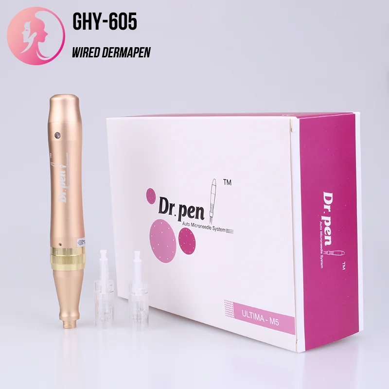 TA GHY Beauty Face Wired dermapen acne scars healing wounds GHY-605