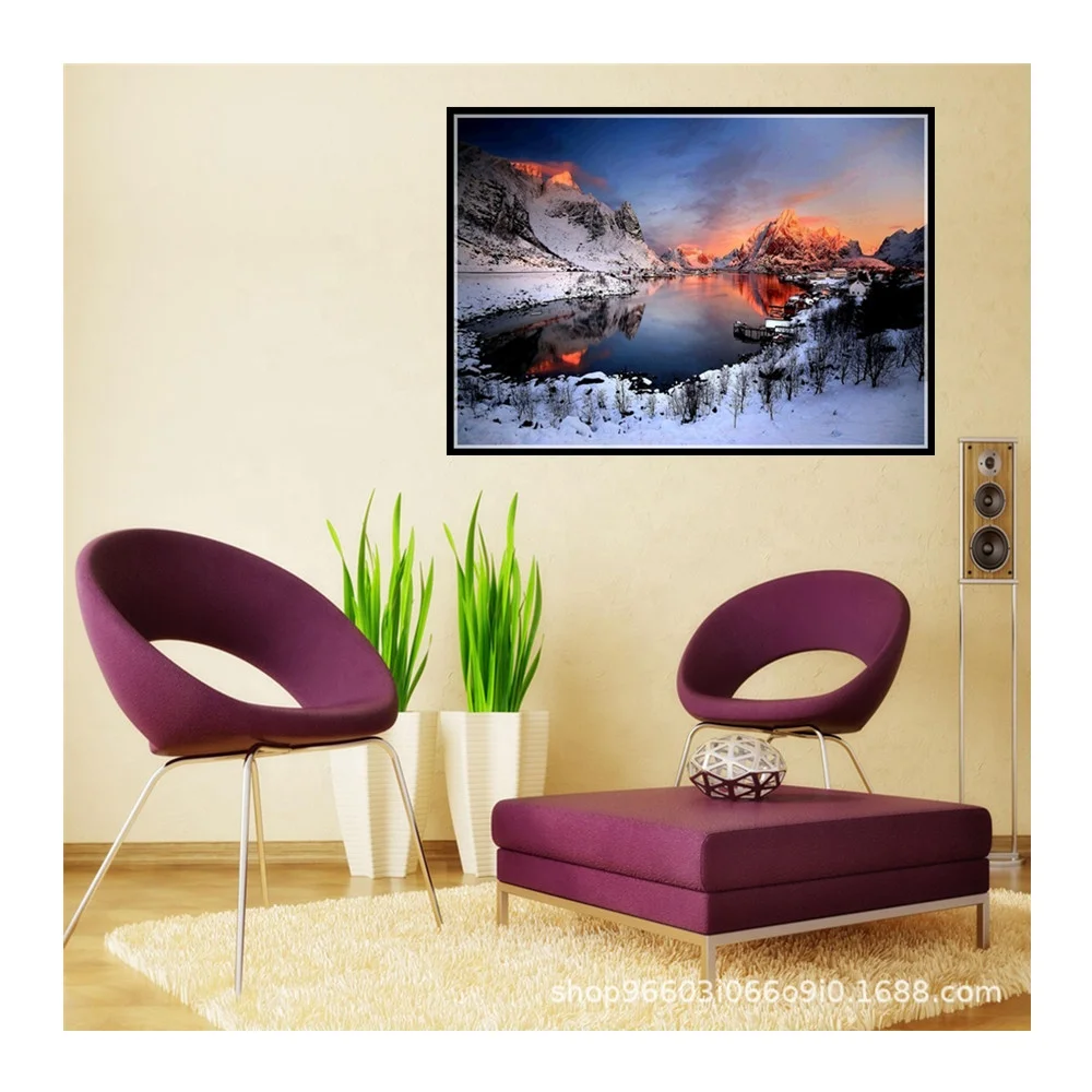 
30*40cm Starry night natural scenery DIY 5D Diamond painting/Art Diamond Painting Picture 