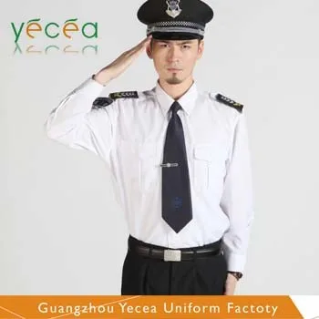 
OEM service Black Durable handsome International Style thicken Coat Security Guard uniform Performance Wear Customized logo 