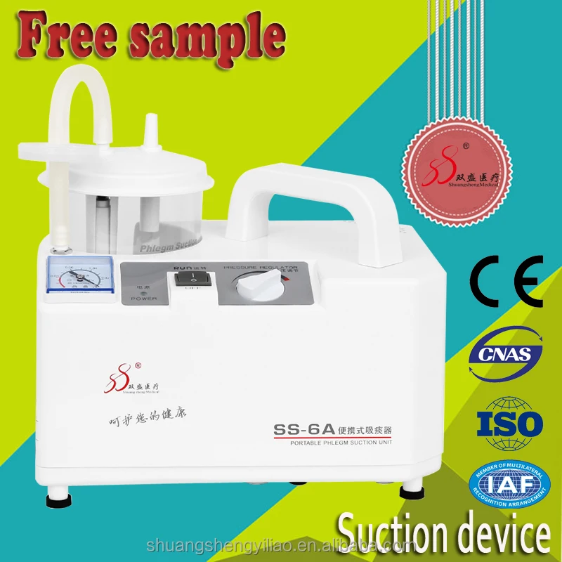
hot sell! New design wholesale Medical suction machine /portable phlegm suction unit 