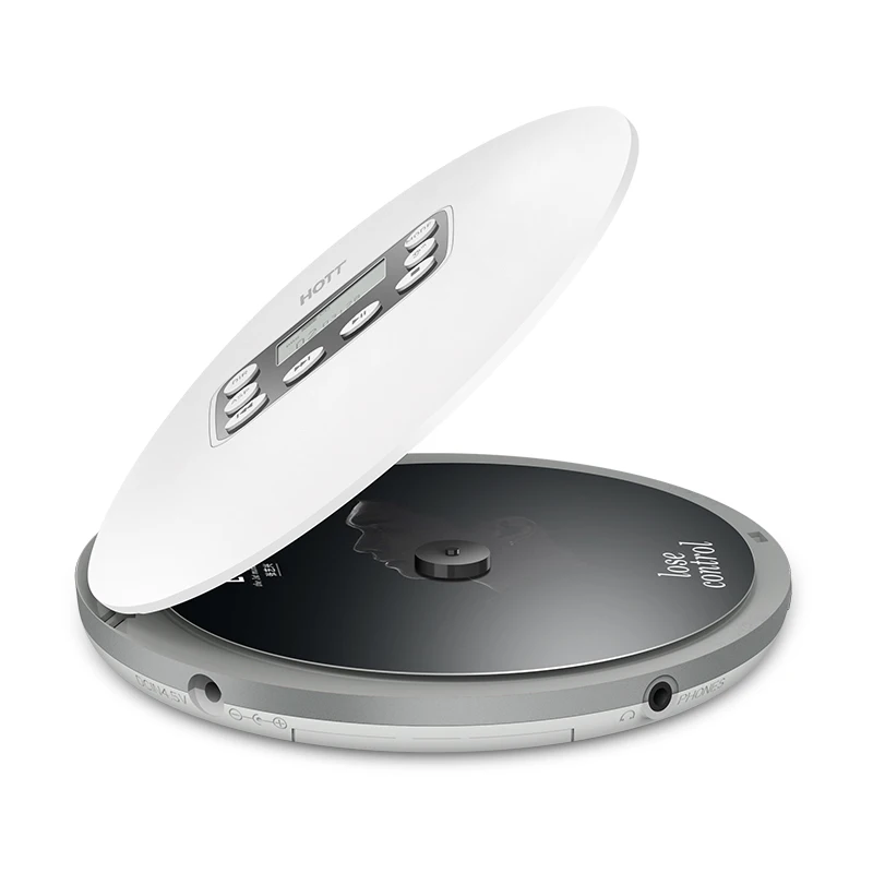 Мини hi-fi стерео музыкальные CD-плеер с наушниками для путешествий поддержка CD-RW MP3 CD-DA WMA