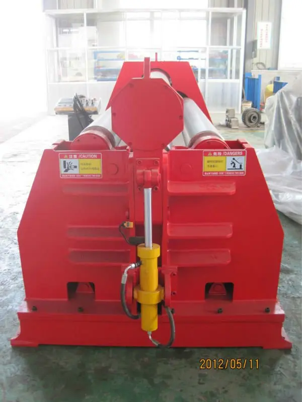 CNC four rolls  plate rolling machine