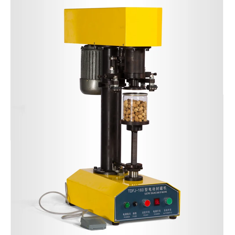 Semi automatic tin can sealing machine