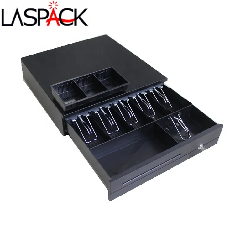 Supermarket automatic portable cash register drawer box machine pos system rj11405