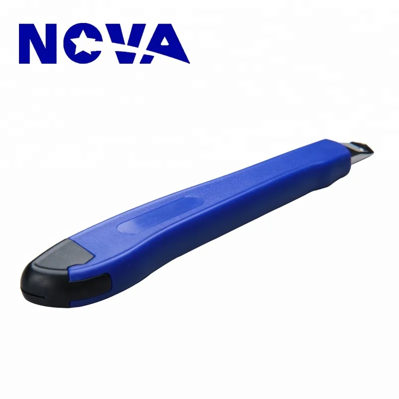 High quality hot plastic safety knife 9mm cutter-knife