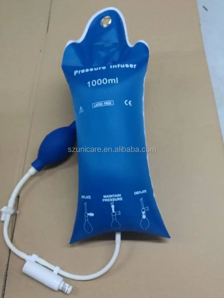 portable pumping bag pressure infuser for hospital